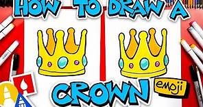 How To Draw A Crown Emoji