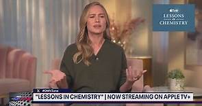 Brie Larson talks 'Lessons in Chemistry' on Apple TV+