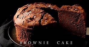 布朗尼蛋糕 鬆軟超濃巧克力 ┃Fluffy Brownie Cake