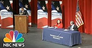 Mark Kirk Questions Opponent Tammy Duckworth's American Heritage At Illinois Debate | NBC News