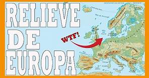 ✅✅✅ ¿Cómo es el RELIEVE de EUROPA? ✅✅✅ Mapa físico de Europa - Geografía básica de Europa