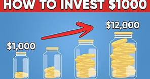 How To Invest Your First $1000 in 2023 (Step by Step)