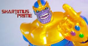 Marvel Legends Thanos Deluxe King Thanos Comic Hasbro Action Figure Review