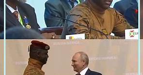 Ibrahima Traore président du Burkina Fasso tient un discours Sankariste au Sommet Russie Afrique devant Poutine