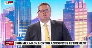 Olympic swimmer Mack Horton announces retirement