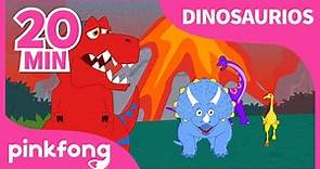 ¿Dónde Están los Dinosaurios? |+Recopilación | Dinosaurios para niños |Pinkfong Canciones Infantiles