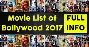 List of Bollywood Movies Wiki of 2017 with full info || Bollywood Josh