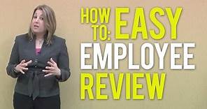 Employee Performance Review - An Easy How-To-Guide
