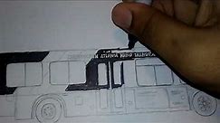 Designing a New Flyer D35LF Marta Bus. In Black Scheme!
