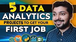 Top 5 Data Analytics Projects with Resources to Get a JOB | Projects for Beginners