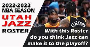 Utah Jazz Roster 2022-2023 NBA Season