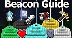 The Ultimate Minecraft 1.20 Beacon Guide | Effects, Range, Powers, Pyramids, Beams & More!