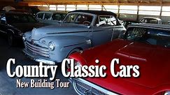 New Building Tour - Country Classic Cars - Part 1
