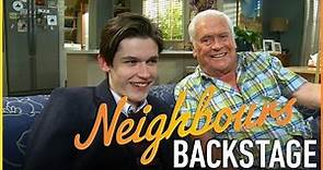 Neighbours Backstage - Tom Oliver (Lou Carpenter) & Calen Mackenzie (Bailey Turner)