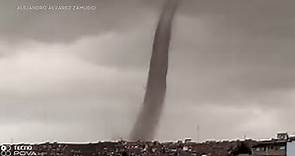 Wild weather: Rope tornado forms in Bolivia amid thunderstorm