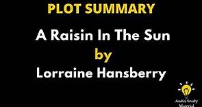 Plot Summary Of A Raisin In The Sun By Lorraine Hansberry. - A Raisin In The Sun