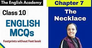 The Necklace Class 10 MCQs of English Chapter 7 | Class 10 Important Multiple Choice Questions