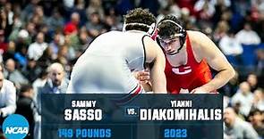 Yianni Diakomihalis vs. Sammy Sasso - 2023 NCAA Wrestling Championship (149 lbs)