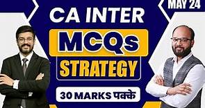 CA Inter Sep 24 MCQs Strategy | How to Practice ICAI MCQs Questions | How to Solve MCQs Questions