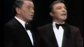 Frank Sinatra Reunites with Gene Kelly in television special, "Ol' Blue Eyes Is Back" - 1973
