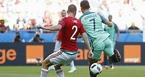 Cristiano Ronaldo marcó de taco el mejor gol de la Eurocopa 2016 | Portugal vs Hungría