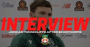 INTERVIEW | Jordan Tunnicliffe after Scunthorpe United