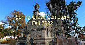 A Scenic Walking Tour of Spring Grove Cemetery. Cincinnati, Ohio