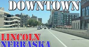 Lincoln - Nebraska - 4K Downtown Drive