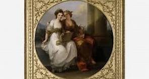 The case for Angelica Kauffmann, artist and entrepreneur, 1741 - 1807