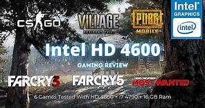 INTEL HD 4600 GAMING REVIEW - 6 GAMES TESTED ON HD 4600 WITH i7 4790 - CAN IT GAME IN 2021??