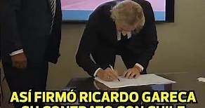 RICARDO GARECA firmó su CONTRATO con la SELECCIÓN CHILENA hasta el 2026 | Depor
