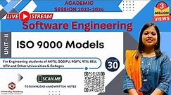 SE30: ISO 9000 Models in Software Engineering | ISO 9000 Quality Standards| ISO 9000 Series