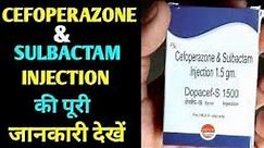 Cefoperazone & Sulbactam for injection | Welcef S 1.5 g Cefoperazone & Sulbactam for injection