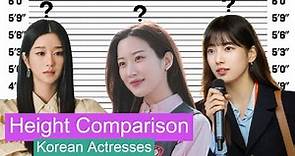Korean Actresses Height Comparison