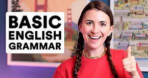 Basic English grammar explained || English Grammar