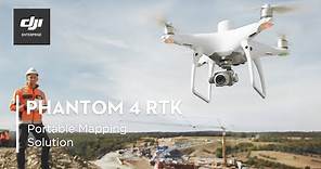 DJI Enterprise Phantom 4 RTK - Compact Mapping Drone