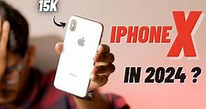 SecondHand iPhone X in 2024 ( After 6 Years ) || Galti Mat Kardena !