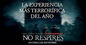 NO RESPIRES - La experiencia más terrorífica - Clip en ESPAÑOL | Sony Pictures España