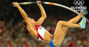 5️⃣ - Yelena Isinbayeva's Olympic Record in Pole Vault - 5.05m at Beijing 2008! | #31DaysOfOlympics