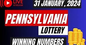 Pennsylvania Day Lottery Results For - 31 Jan, 2024 - Pick 2 - Pick 3 - Pick 4 - Pick 5 - Powerball