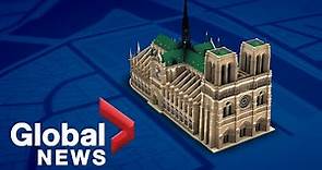 Virtual tour of Notre Dame's storied architecture