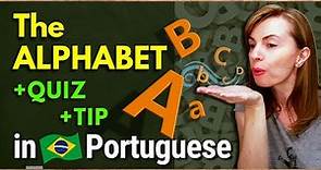 ABC in Brazilian Portuguese | Learn the Portuguese Alphabet | #plainportuguese