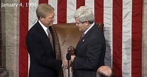 CNN: 1995, Gingrich becomes House Speaker