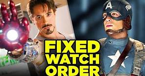MCU BEST WATCH ORDER? We Fixed Marvel's Timeline!