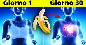 🍌 Il tuo corpo se MANGI BANANA TUTTI I GIORNI 🤔 5 BENEFICI della banana CHE POCHI CONOSCONO