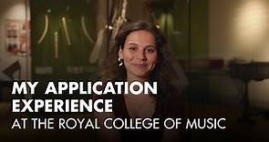 My application experience at the Royal College of Music
