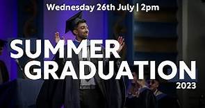 2pm | Bath Spa University Graduation | School of Education | July 2023