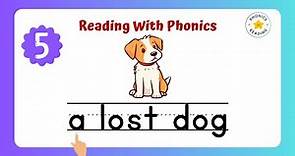 Reading with Phonics | Lesson 5 | @phonics_reading