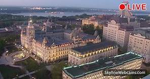 【LIVE】 Live Cam Québec - Parliament Building | SkylineWebcams