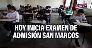 🔴🔵Universidad Nacional Mayor de San Marcos: Hoy inician evaluaciones del examen de admisión 2024-I